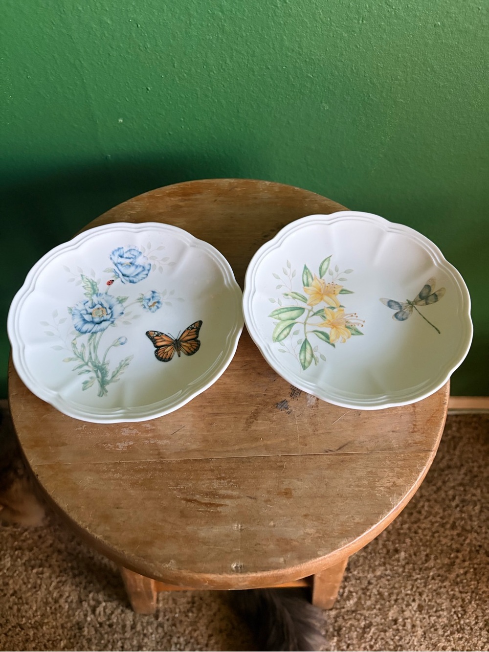 Lenox Butterfly Meadow Bread Plates, set of 2